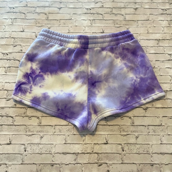 Refuge Athletics Purple Tie Dye 2 Piece Short Set Size Medium - Picture 11 of 15